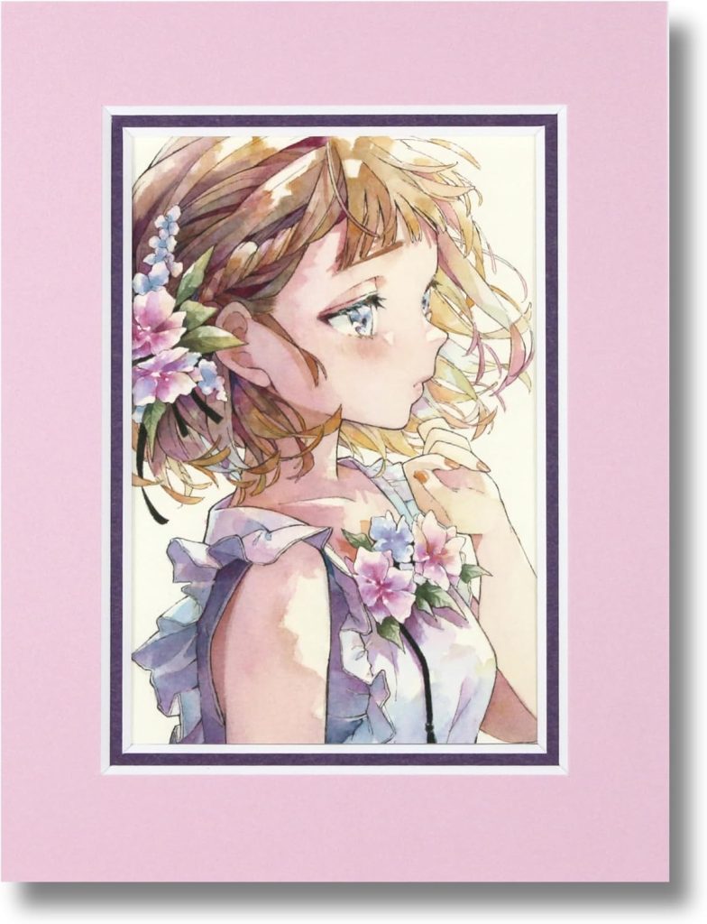 『朝顔』　優子鈴　サイン入り　アートブック付 作家さんコラボ商品 優子鈴様 | 画材用品のオリオン最新情報